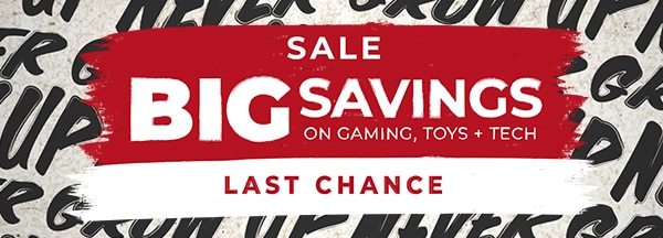 Big Savings on Gaming, Toys + Tech | New Lines Added |