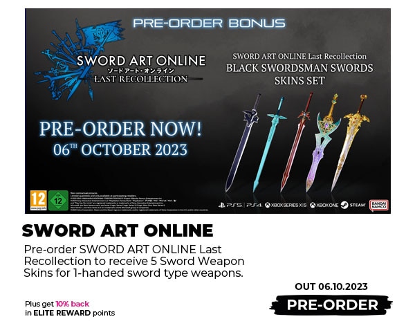 Save 30% on SWORD ART ONLINE Last Recollection on Steam